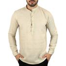 Camisa Linho VersatiOld Areia Henley