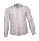 Camisa Listrada Palha