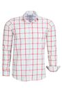 Camisa Listrada Social Amil Manga Longa Comfort Elastano 1887