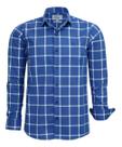 Camisa Listrada Social Amil Manga Longa Comfort Elastano 1887