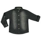 Camisa Look Jeans Clássica Jeans - BLACK - 01