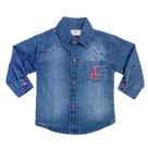 Camisa Look Jeans Clássica Jeans - BLUE - P