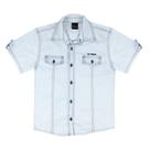 Camisa Look Jeans Delavê Jeans - UNICA - 10