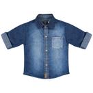 Camisa Look Jeans Manga Longa Jeans - UNICA - M