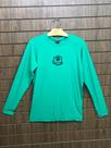 Camisa Lycra com Proteção UV Verde Folha