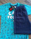 Camisa malha infantil 100% algodão bermuda moletinho 100% algodao