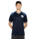 Camisa Manchester City Masculina Recortes Marinho Casual