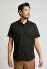 Camisa Manga Curta Slim Flamê com Tingimento