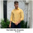 Camisa manga longa algodão