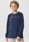 Camisa Manga Longa Azul Marinho Molecotom Johnny Fox
