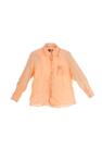 Camisa Manga Longa Básica Laranja Mini Us
