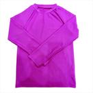 Camisa manga longa bloqueadora de raios uv rosa 6 anos basic +