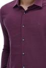 Camisa Manga Longa Casual Ogochi Vinho:M