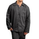 Camisa Manga Longa Em Brim Com Botão