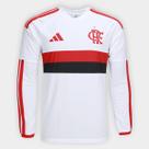 Camisa Manga Longa Flamengo I 26/27 s/n Torcedor Adidas Masculina