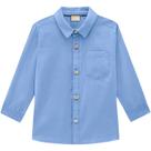 Camisa Manga Longa Infantil Masculina Azul Milon