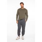 Camisa manga longa masculino basic + verde P