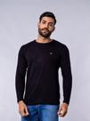 Camisa Manga Longa Preta
