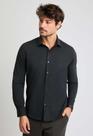 Camisa Manga Longa Relaxed Fit Tricoline com Elastano