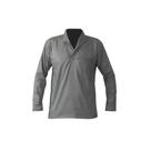 Camisa Manga Longa Trabalho Com Bolso Confeccionada Em Brim