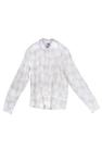 Camisa Manga Longa Tropical Off White Mini Us
