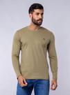 Camisa Manga Longa Verde Água