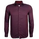 Camisa maquinetada dudalina mas 53031255 vinho diversos