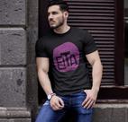 Camisa Masculia Preta Algodao