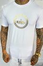 Camisa masculina adulto malha algodão