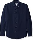 Camisa masculina Amazon Essentials Slim-Fit de manga comprida Oxford