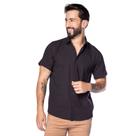 Camisa Masculina Amil Manga Curta Preto Camisa Masculina Amil Manga Curta Preto