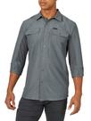 Camisa masculina ATG by Wrangler, manga comprida, material misto
