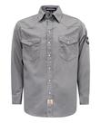 Camisa masculina BOCOMAL FR de soldagem leve e resistente a chamas