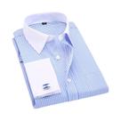 Camisa Masculina Branca de Manga Comprida com Punho Francês - Tamanhos M ao 6XL Camisa Masculina Branca de Manga Comprida com Punho Francês - Tamanhos M ao 6XL