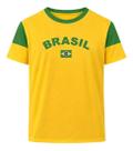 Camisa Masculina Brasil Copa do Mundo Torcedor Dengo Oficial