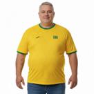 Camisa Masculina Brasil Elite Amarela Plus Size 135558 Camisa Masculina Brasil Elite Amarela Plus Size 135558