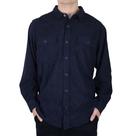 Camisa Masculina Broken Rules Cotelê Azul Marinho - 5703