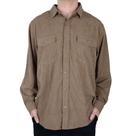 Camisa Masculina Broken Rules Cotelê Marrom Cacau - 5703