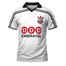 Camisa Masculina Corinthians Polo Retrô 1998 -