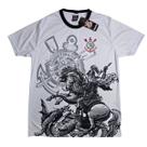 Camisa Masculina Corinthians Timão São Jorge Branco SPR Camisa Masculina Corinthians Timão São Jorge Branco SPR