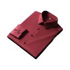 Camisa Masculina De Manga Longa Em Cor Sólida, Não Precisa De Passar, Resistente a Rugas, Casual E Camisa Masculina De Manga Longa Em Cor Sólida, Não Precisa De Passar, Resistente a Rugas, Casual E