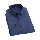 Camisa Masculina De Verão 100% Algodão Puro Oxford Manga Curta Casual De Negócios Sem Passar a Ferro Camisa Masculina De Verão 100% Algodão Puro Oxford Manga Curta Casual De Negócios Sem Passar a Ferro