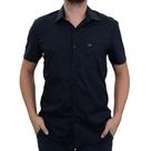 Camisa Masculina Docthos MC Comfort Tricoline Preta - 119069 Camisa Masculina Docthos MC Comfort Tricoline Preta - 119069
