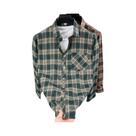 Camisa Masculina Estampada Listrada De Manga Longa Outono 2025 Moda Casual Versátil
