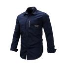 Camisa Masculina Estilo Militar De Manga Comprida, Casual, Para Trabalho, Com Vários Bolsos, Cor