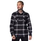 Camisa Masculina Gangster Flanela Xadrez Preto Camisa Masculina Gangster Flanela Xadrez Preto
