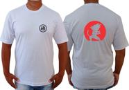 Camisa Masculina Goku Kanji Dragon Frente+Costas