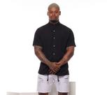 Camisa Masculina Gola Padre Manga Curta