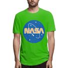 Camisa masculina GTUGHDK retrô vintage verde da NASA Camisa masculina GTUGHDK retrô vintage verde da NASA