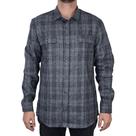 Camisa Masculina Highstil ML Modern Fit Flanela Plus Size Preta - R035011 Camisa Masculina Highstil ML Modern Fit Flanela Plus Size Preta - R035011